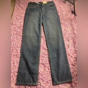 Carhartt Women's relaxed fit holster Straight Leg Blue Jeans